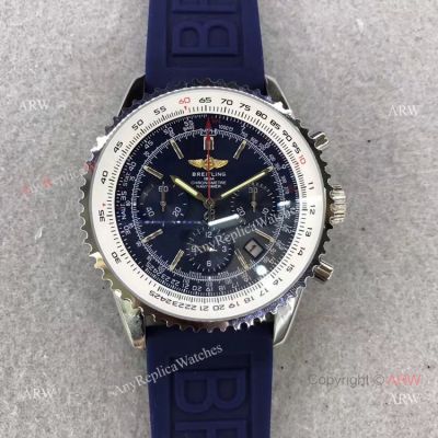 Copy Breitling 1884 Navitimer New SS Blue Dial Chronograph Watch